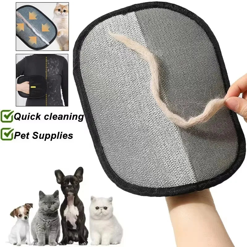 K94 Reusable Pet Hair Remover Glove – Washable Cat & Dog Hair Cleaning Tool