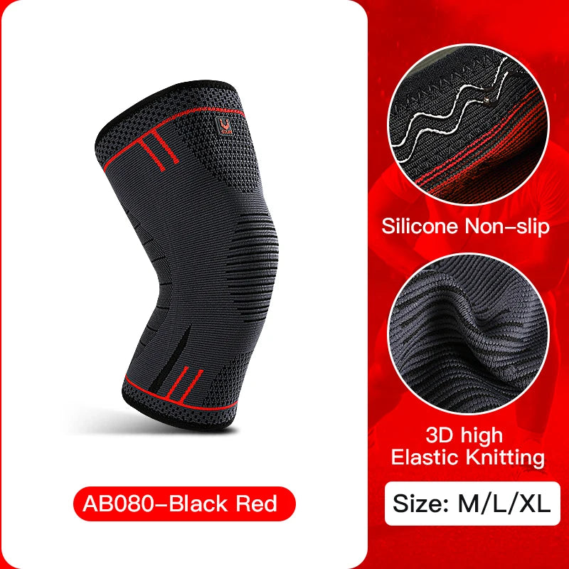 Compression Knee Support Sleeve with Spring Brace | K94 Fitness
