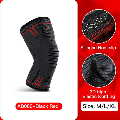 Compression Knee Support Sleeve with Spring Brace | K94 Fitness
