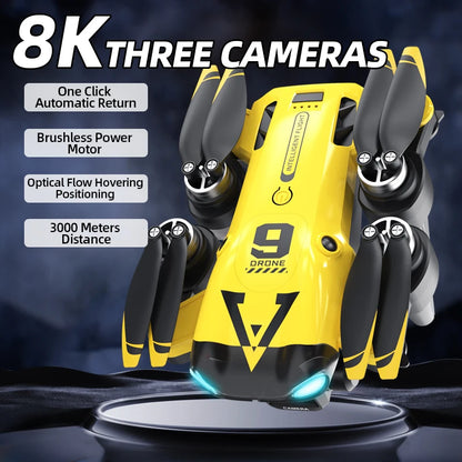 K94 Essential B9 Pro Foldable RC Drone – Dual HD Camera, WiFi FPV & Optical Flow