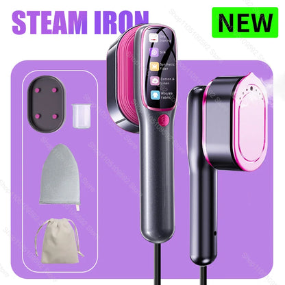 K94 Essential Portable Steam Iron & Garment Steamer – Handheld Travel Clothes Steamer