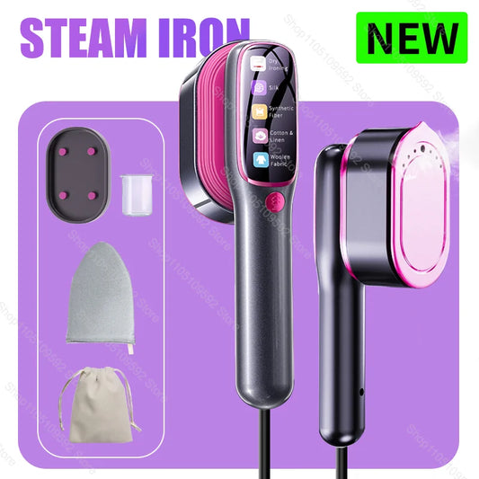 K94 Essential Portable Steam Iron & Garment Steamer – Handheld Travel Clothes Steamer
