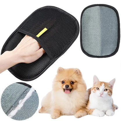 K94 Reusable Pet Hair Remover Glove – Washable Cat & Dog Hair Cleaning Tool