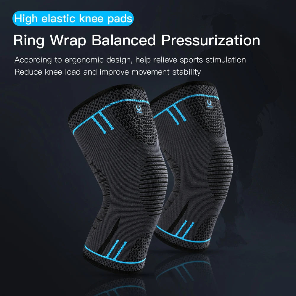 Compression Knee Support Sleeve with Spring Brace | K94 Fitness