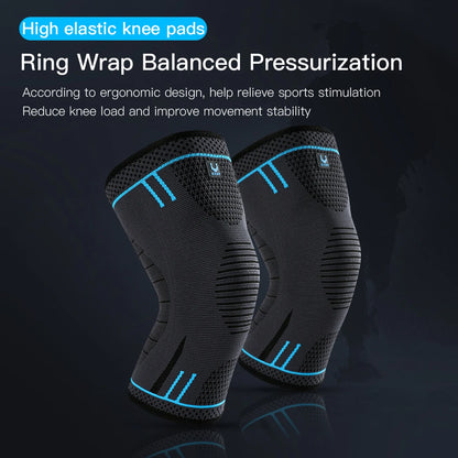 Compression Knee Support Sleeve with Spring Brace | K94 Fitness