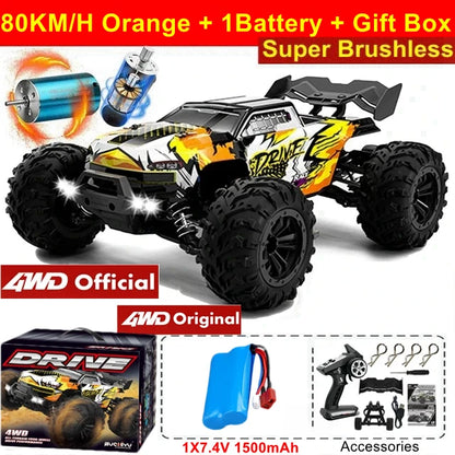 K94 Essential 4WD Brushless RC Car – High-Speed Off-Road Racing Truck
