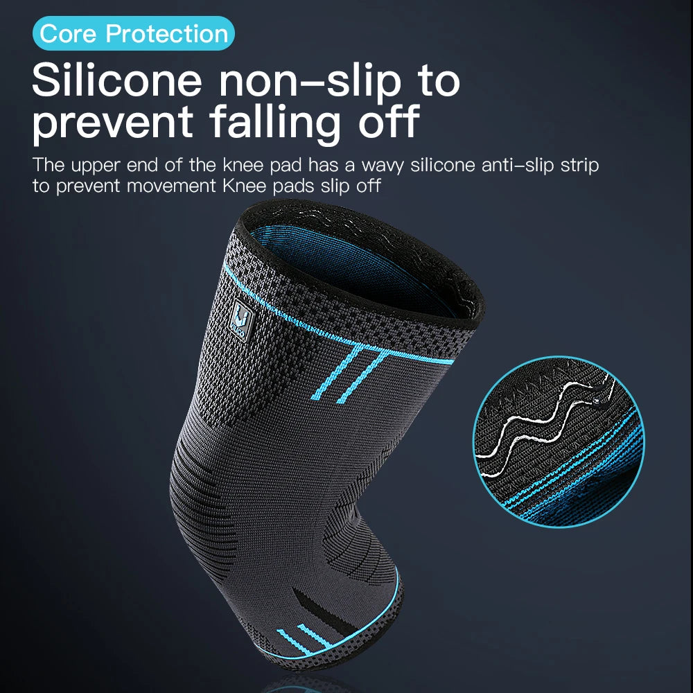 Compression Knee Support Sleeve with Spring Brace | K94 Fitness
