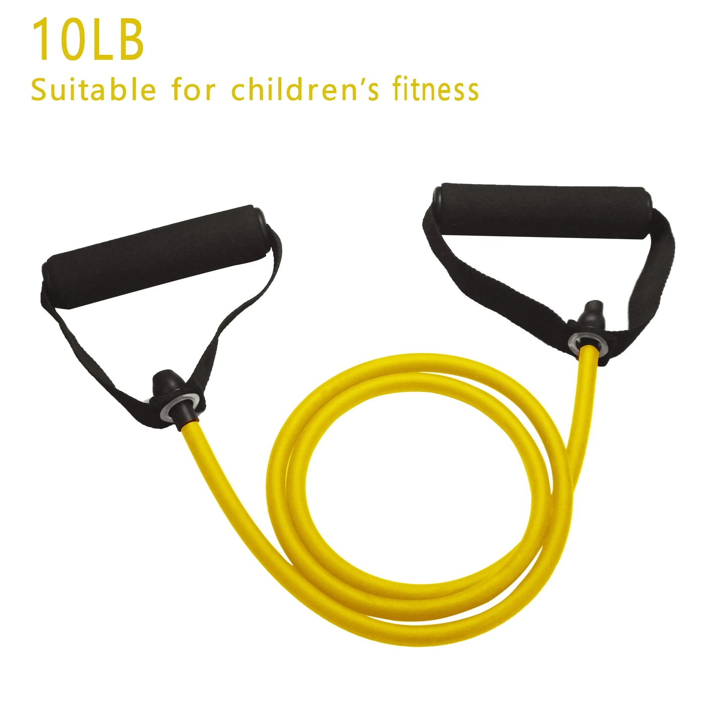 K94 Fitness Resistance Band with Handles – Portable Strength Training Band for Home Gym & Full Body Workouts
