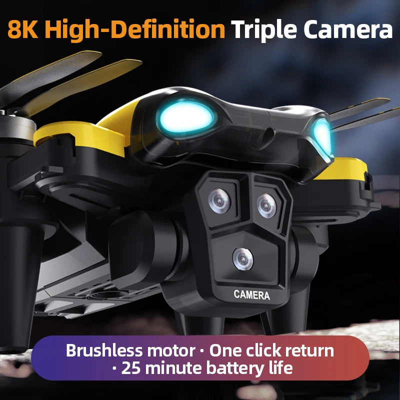 K94 Essential B9 Pro Foldable RC Drone – Dual HD Camera, WiFi FPV & Optical Flow