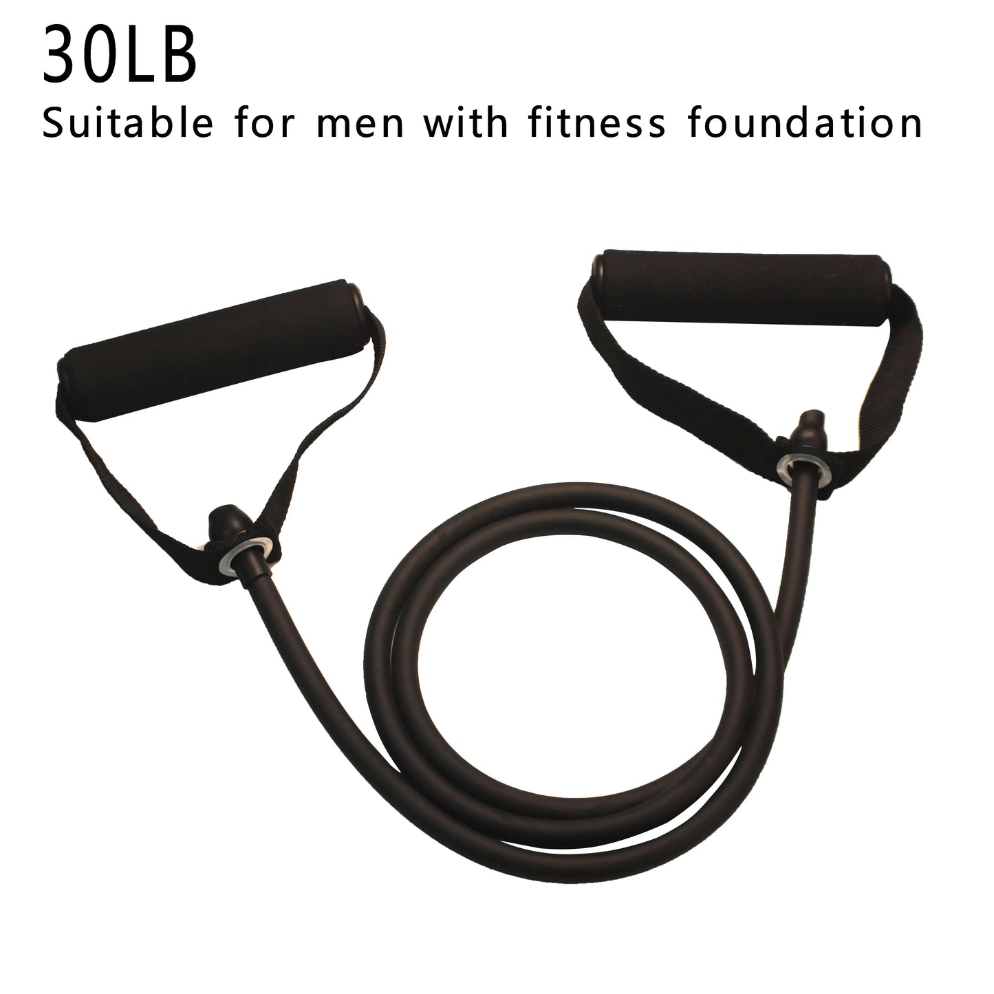 K94 Fitness Resistance Band with Handles – Portable Strength Training Band for Home Gym & Full Body Workouts