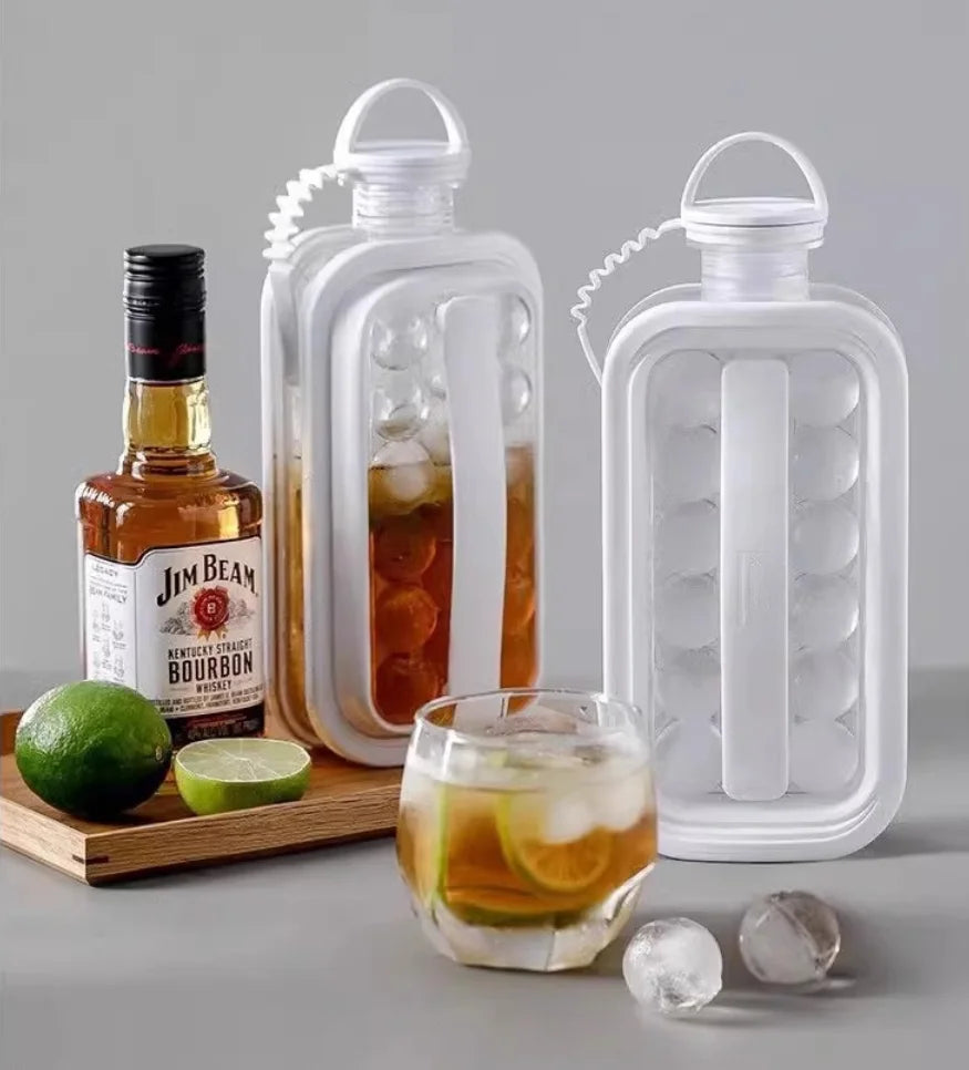 2-in-1 Collapsible Ice Cup & Ice Ball Maker | K94 Essential
