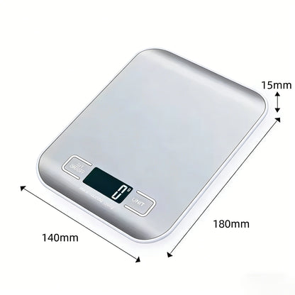 K94 Precision Digital Kitchen Scale – 10kg Capacity, 1g Accuracy