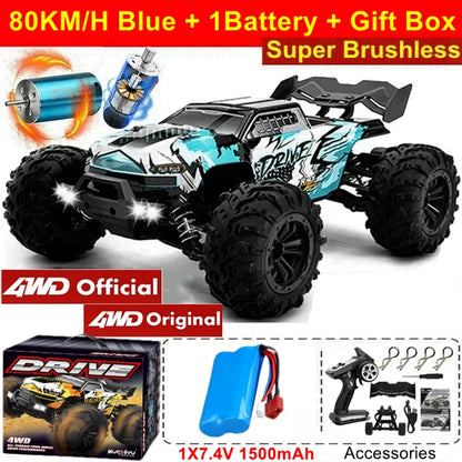 K94 Essential 4WD Brushless RC Car – High-Speed Off-Road Racing Truck