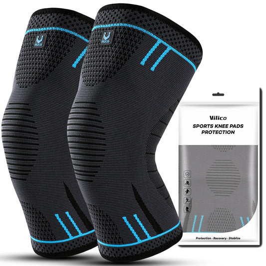 Compression Knee Support Sleeve with Spring Brace | K94 Fitness