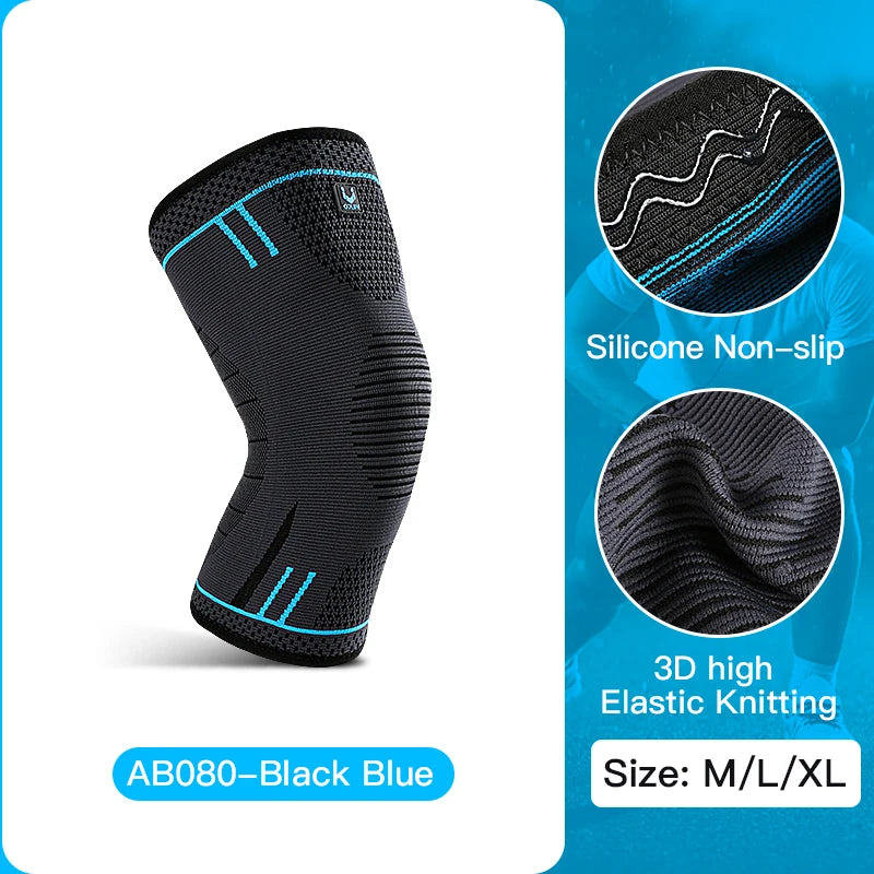 Compression Knee Support Sleeve with Spring Brace | K94 Fitness