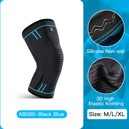 Compression Knee Support Sleeve with Spring Brace | K94 Fitness