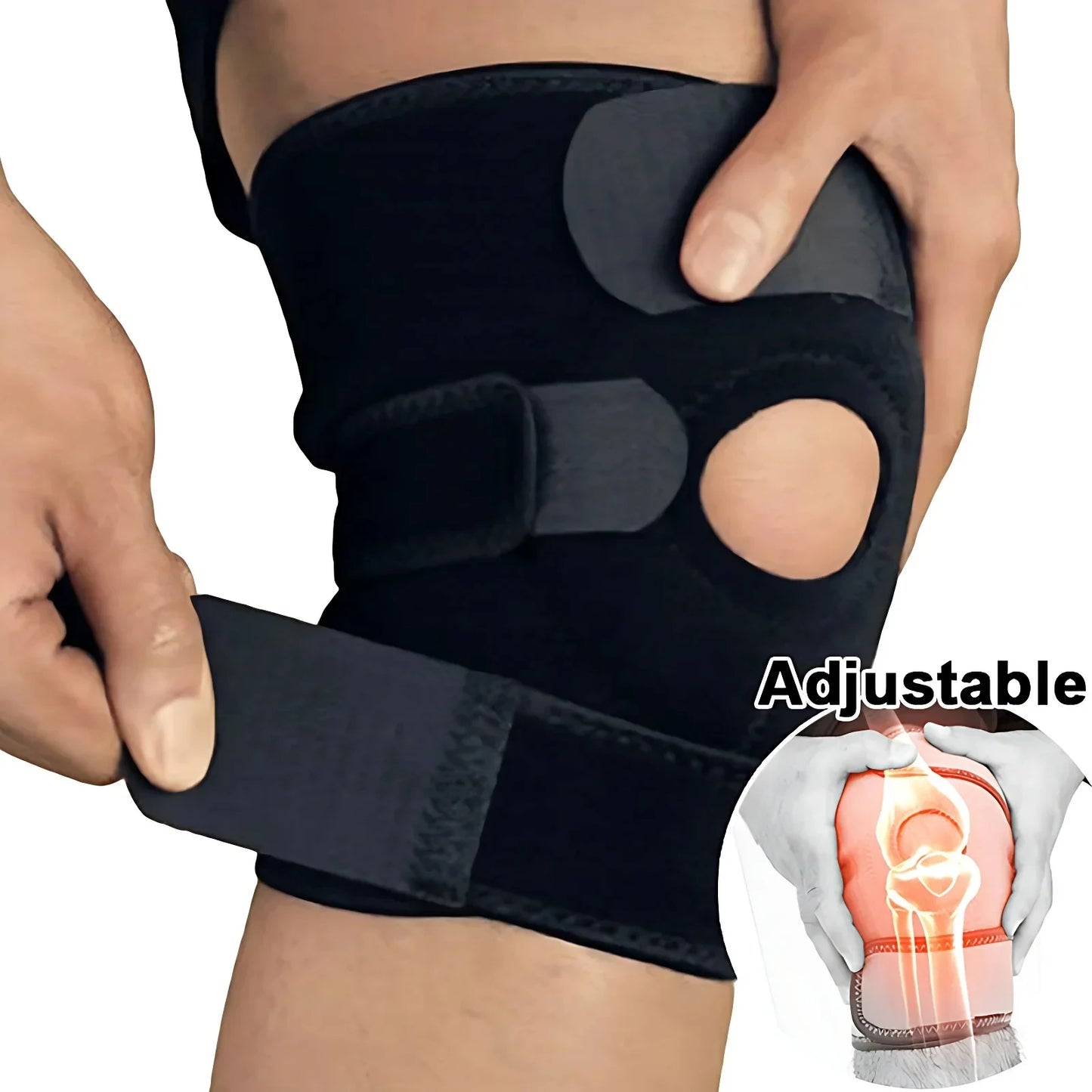 K94 Fitness Patella Knee Support with Spring Assist | Sports Protection Brace