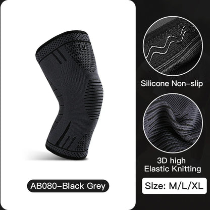Compression Knee Support Sleeve with Spring Brace | K94 Fitness