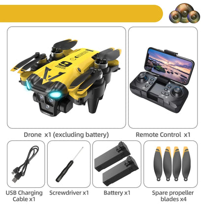 K94 Essential B9 Pro Foldable RC Drone – Dual HD Camera, WiFi FPV & Optical Flow