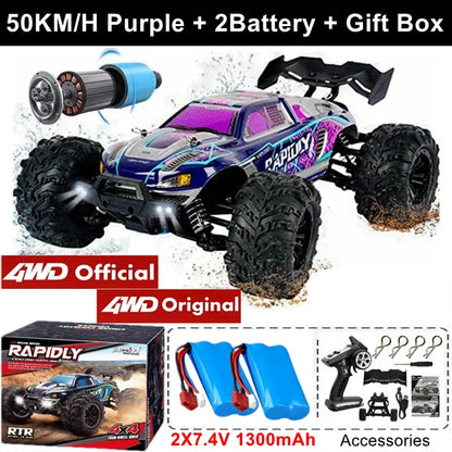 K94 Essential 4WD Brushless RC Car – High-Speed Off-Road Racing Truck