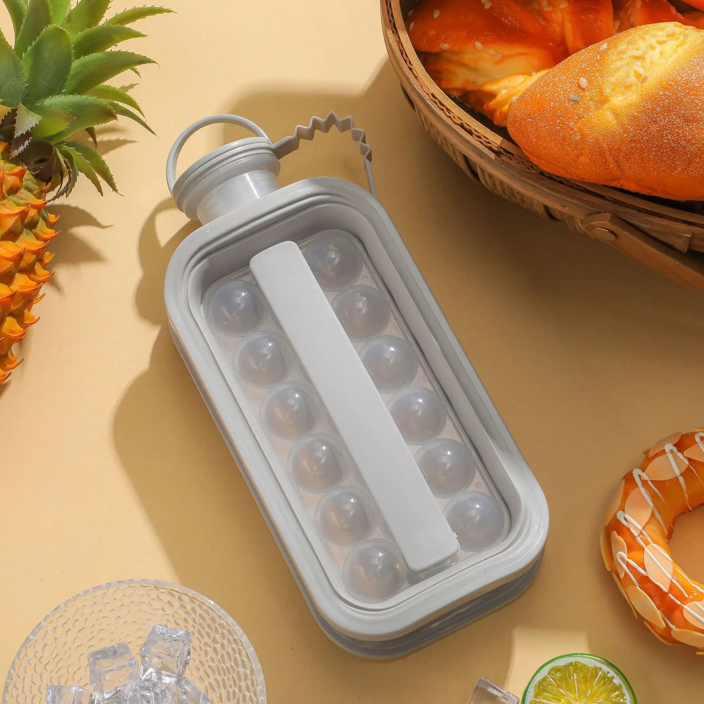 2-in-1 Collapsible Ice Cup & Ice Ball Maker | K94 Essential
