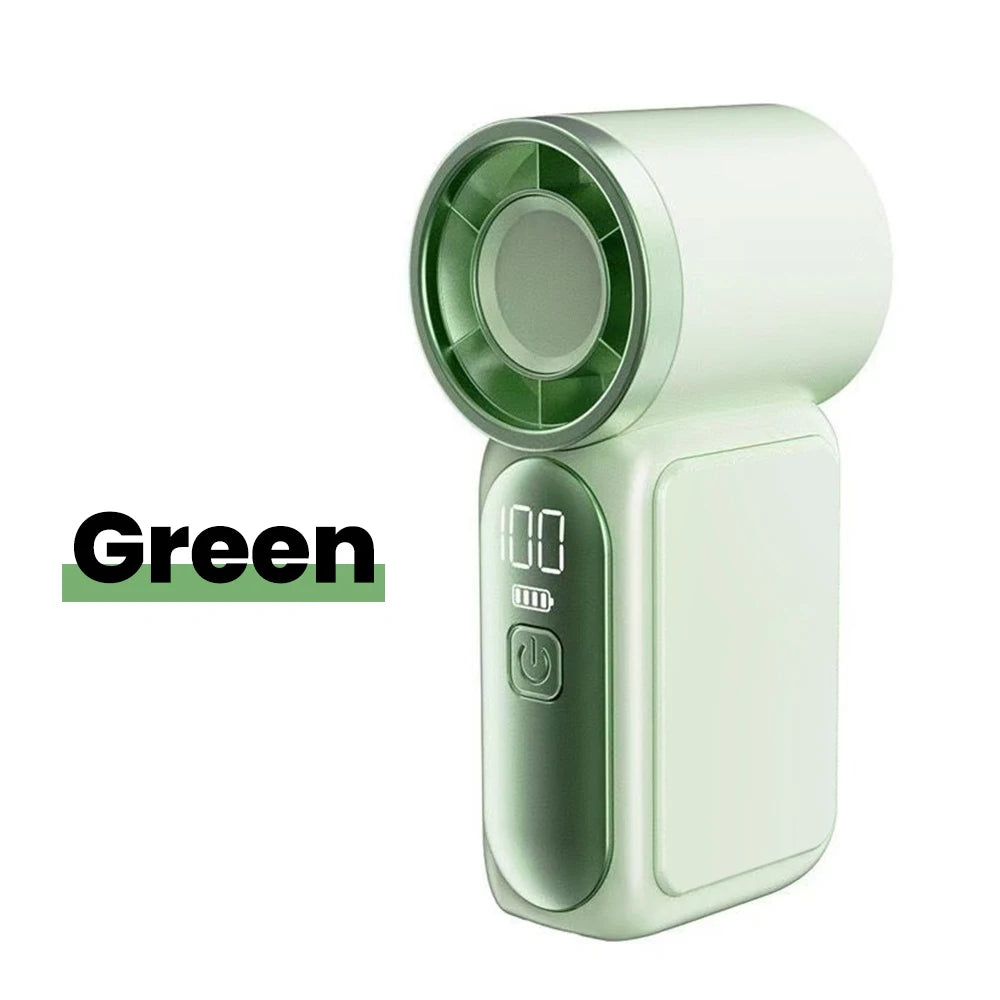 K94 Essential Portable Mini Fan – 5-Speed Rechargeable Handheld & Desktop Fan