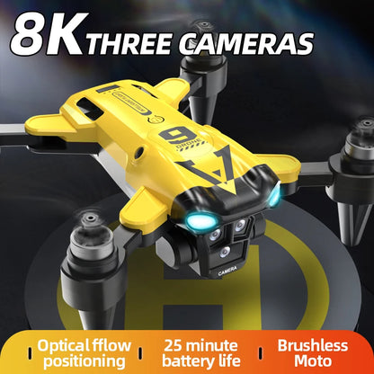 K94 Essential B9 Pro Foldable RC Drone – Dual HD Camera, WiFi FPV & Optical Flow
